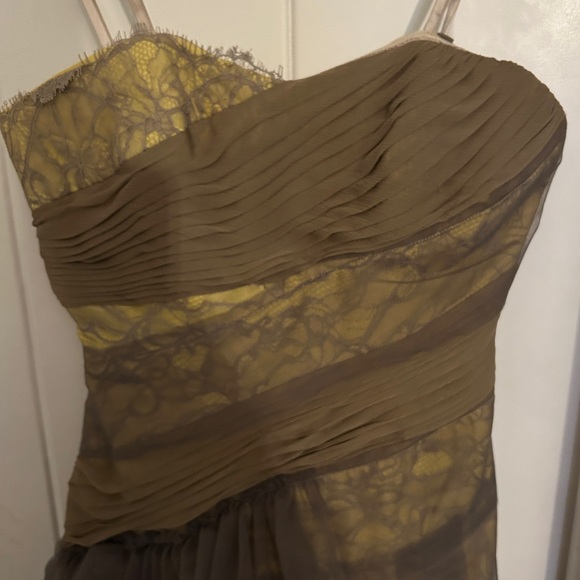 EUC BCBGMaxAzria Runway Strapless Dress Sz 6 - Picture 10 of 16